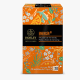 Horley ENERGÍA Infusión de Té Verde, Mate, Raíz de Ginseng - 3 cajitas de 20 sobres