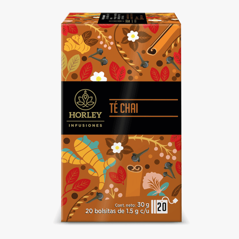 Horley Té Chai - 3 cajas con 20 sobres